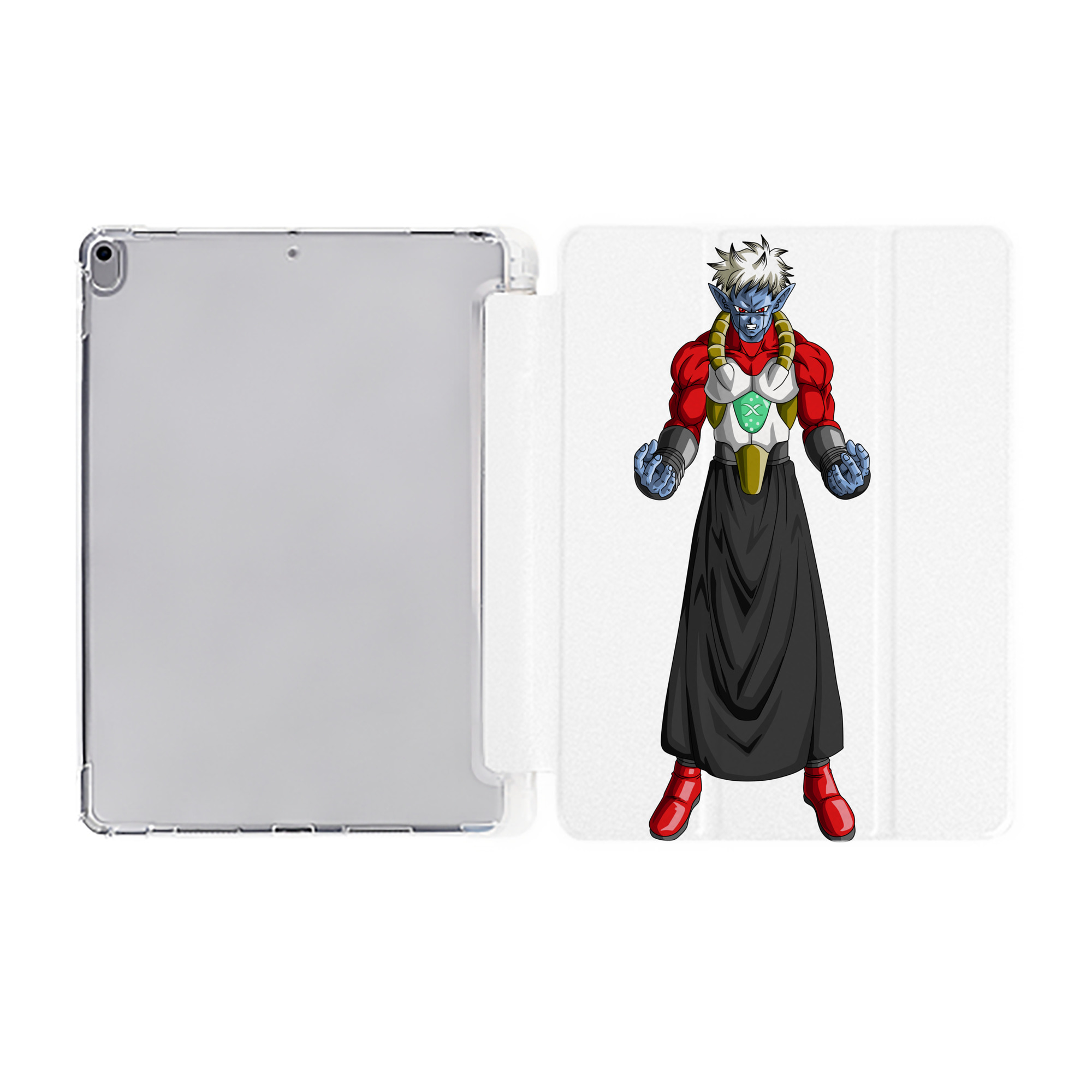（画像用） ドラゴンボール DRAGON BALL IPad ケース ペン収納付き 三つ折りスタンド PUレザー×シリコン 対応機種9.5/10.5/10.9インチ